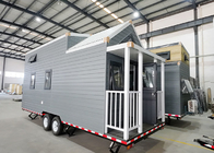 Pre Built Tiny Homes On Wheels With Trailer For Airbnb