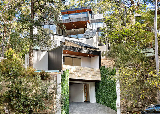 High Quality Prefab House Villa With Light Steel Frame Five Story Houses With AS/US