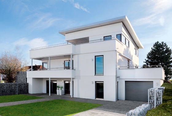 Contemporary Modular Homes / Light Gauge Steel Prefab Villa / Prefabricated House kti