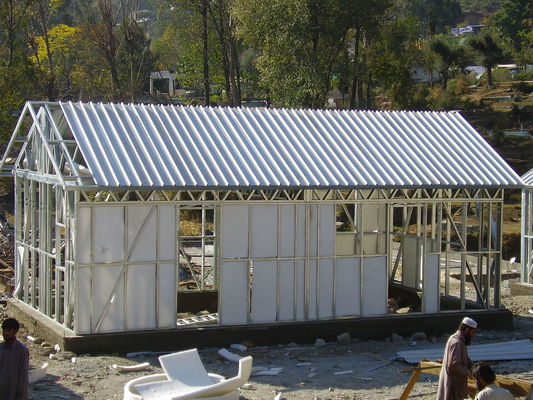AS/US Light Steel Structure Modular Single Family Home Prefabricated Integrated Housing