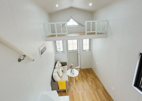 Compact Traveler'S Retreat: Florida Style Tiny House On Wheels, Ready To Ship