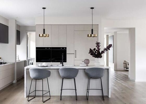 US/AS Standard Single Family Home Prefabricated House With Light Steel House