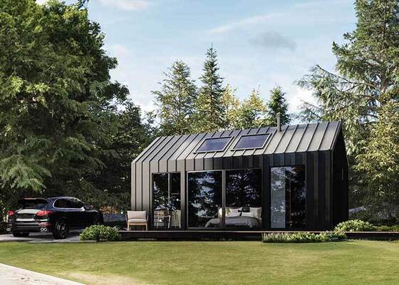 Modular Prefab Home – Light Steel Frame Camping Cabin With High-Quality Building Materials