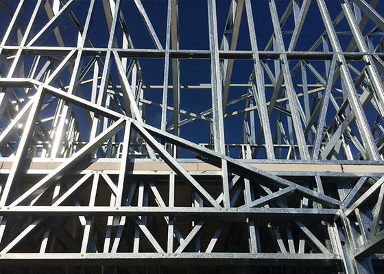 Movable Prefab Apartment Buildings Light Steel Frame House Kits With AS/US