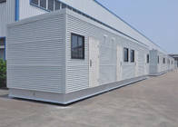 Prefab Mobile Cabin House / Steel Frame Prefab Modular Homes For Guard House