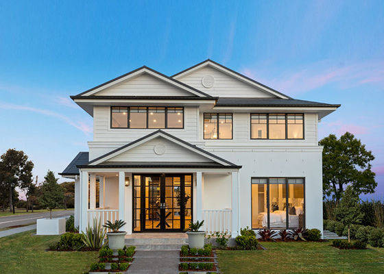 โครงการบ้าน Prefab ออสเตรเลียเบาเหล็ก Frameing โครงการ Prefab โลหะ Frame Home Kit
