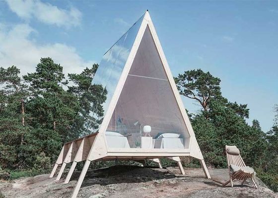 AS/NZS Prefab A Frame Hosue Studio สําหรับงาน วันหยุด ห้องพักโรงแรมสําหรับวันหยุด
