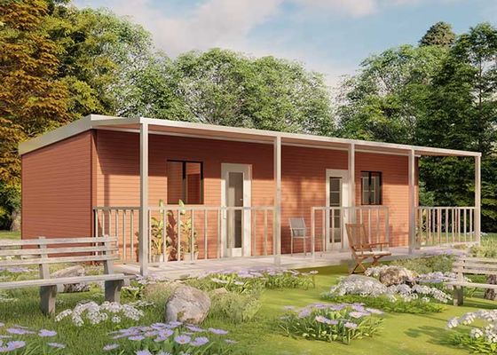 บ้านสำเร็จรูป Granny Flat โครงเหล็กเบา ชุดบ้านเคลื่อนที่สำหรับสร้างบ้าน