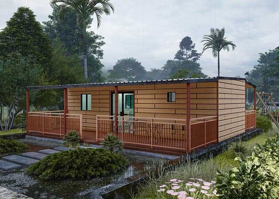 บ้านแบบพับแบบเตรียมพร้อมแบบสแตนดาร์ด EU/AU - บ้านเคลื่อนไหวแบบสแตนเลสเบาที่ทันสมัย