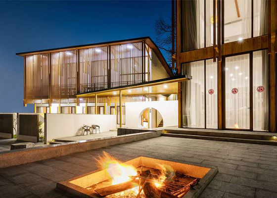 กรอบเหล็กขนาดเบา โรงแรมชุดเรือน 2 ชั้น