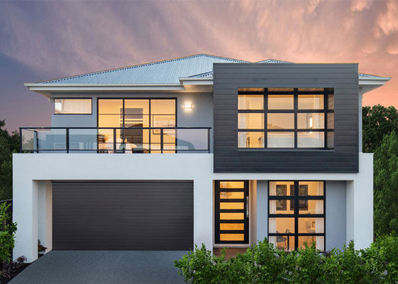 โครงสร้างจากเหล็กเบา ลิเวอร์พูล บ้านแบบโมดูล บ้านสองชั้น วิลล่าหรูสมัยใหม่