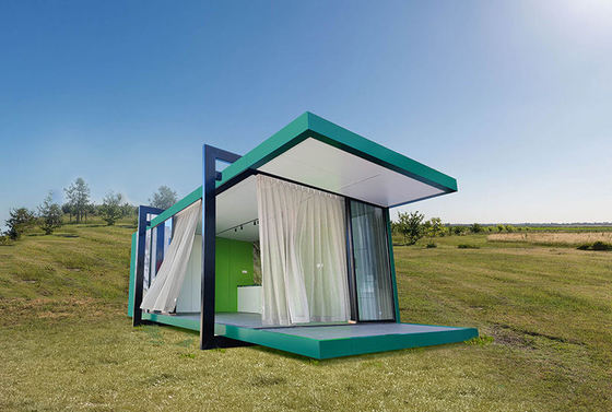 ราคาถูก โมดูลาร์ บ้านไม้ไม้ สําหรับขาย บ้านพรีฟาเบรคโฮม โมดูลาร์ WithLight Steel Frame