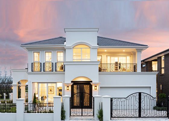 บ้านสำเร็จรูปโครงสร้างเหล็กเบา AS4600 บ้านโมดูลาร์ บ้านพักตากอากาศ วิลล่า ทาวน์เฮาส์หรู