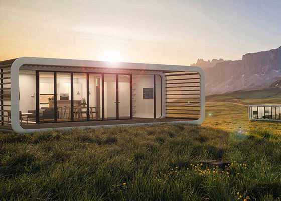 เฟรมเหล็กเบา Prefab บังกะโลเหนือน้ํา โฮเต็ลแบบจําลอง ห้องพัก