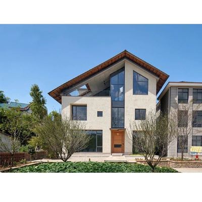 กรอบเหล็กขนาดเบา Prefab House Kits การก่อสร้างอย่างรวดเร็วและตามสั่ง บ้านแบบจําลอง