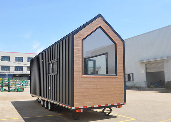 บ้านแบบโมดูเลอร์ยุโรป บ้านเล็กๆ บนล้อ พร้อมส่ง สร้างโดย DeepBlue Smarthouse