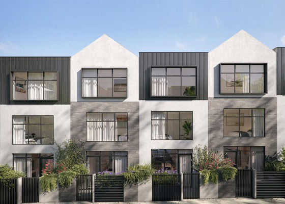 Au/Nzs/USA บ้านแบบมาตรฐานบ้าน Prefab บ้านอาคารโครงสร้างเหล็กเบา คอนโด