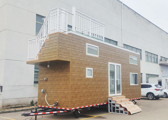 AS/NZS บ้านขนาดเล็กแบบ Prefab บนล้อ: การใช้ชีวิตในบ้านชั้นสูง Casas Diminutas