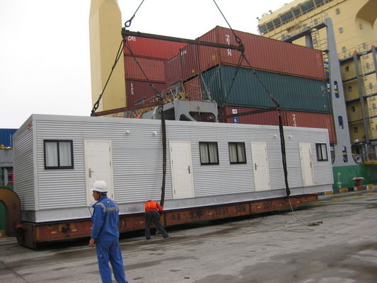 สถาปนิกออกแบบบ้านแบบโมดูลแบบ Prefab / เหล็กเบา แบบโมดูลแบบ Wide Tabernacle Park Home