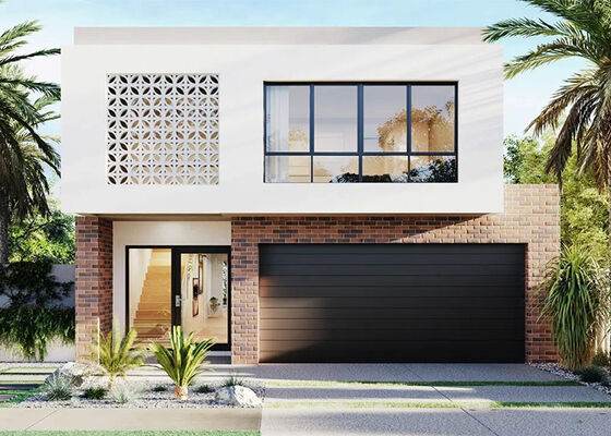 3 ห้องนอน บ้านเตรียมพร้อม วิลล่า ชุดบ้านแบบจําลอง พร้อมเคลือบผนังโลหะร้อน