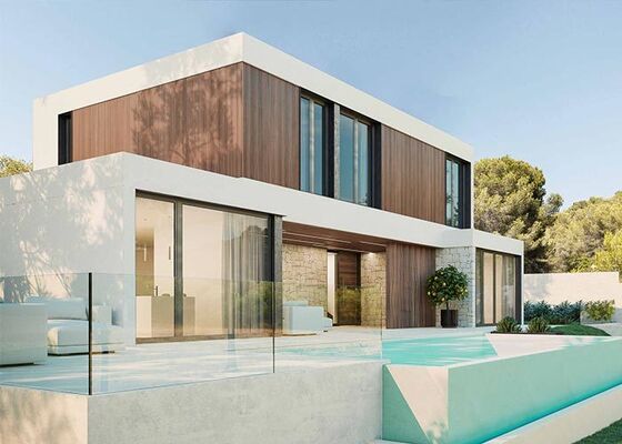 โครงสร้างสแตนเลส Prefab รุ่นใหม่ราคาถูก บ้าน Prefabricated With Panelized System