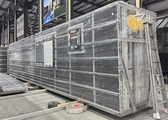 NZS Light Steel Frame Prefabricated House With Shower For Granny Flat And Worker Camp Housing
