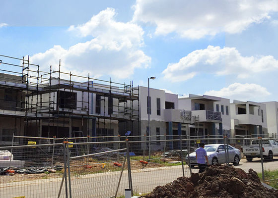 บ้าน Prefab Eco-Friendly โมดูลาร์ แฟร์มสแตนเลสเบา AS/NZS/USA