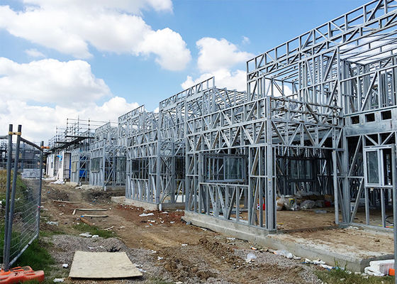 บ้านเดี่ยวแบบมอเดิร์น บ้านเดี่ยวแบบมอเดิร์น โครงสร้างบ้านหลังกรอบเหล็กเบา
