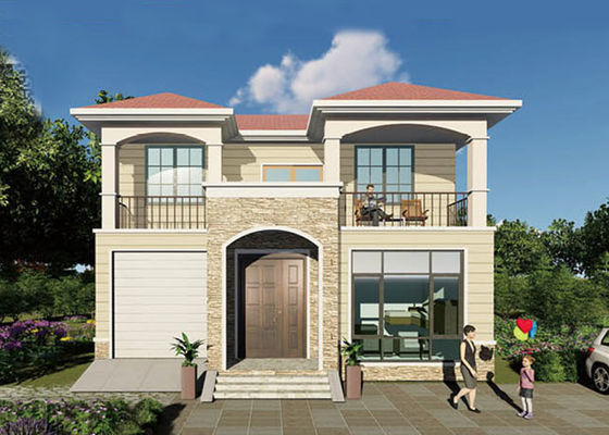 AS/US บ้าน Prefab พร้อมหน้าต่างขนาดใหญ่