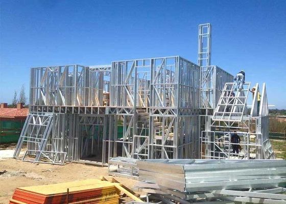 ประหยัดพลังงาน ราคาถูก บ้าน Prefab โครงสร้างเหล็ก วิลล่า Prefab Steel Frame วิลล่า