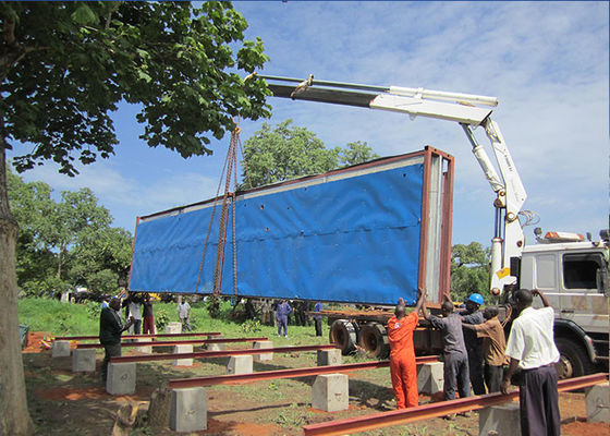 Prefab EPS แผงแซนวิชแบบพกพาที่พักพิงฉุกเฉินบ้านมือถือราคาถูก