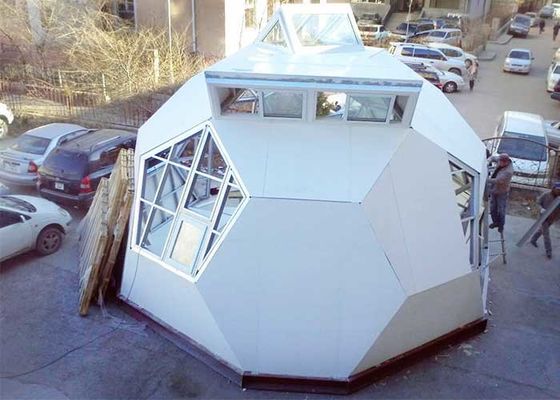AS/NZS บังกะโลแบบมาตรฐาน บ้านขนาดเล็ก Prefab บ้านใหม่ Prefab Dome Chalet บ้านฟุตบอล