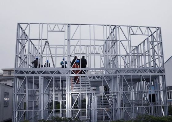 CE/NZ Standard 2-Storey Luxury Prefab House Steel Frame Singel Family Home