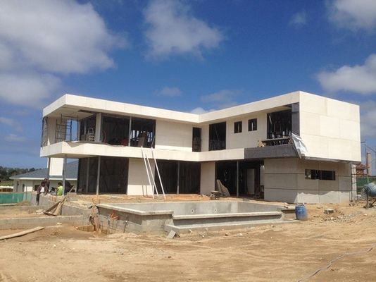 4 ห้องนอน บ้านโครงสร้างสแตนเลสเบา 2 ชั้น ที่ทันสมัย