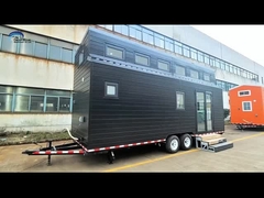 บ้านขนาดเล็ก Prefab Steel Light บนล้อ กับบ้านแบบโมดูลสแตนดาร์ดออสเตรเลีย