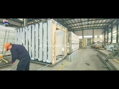 บ้านบรรจุบรรจุเหล็กเบา / ชุดบ้านประกอบสําหรับการอาศัย